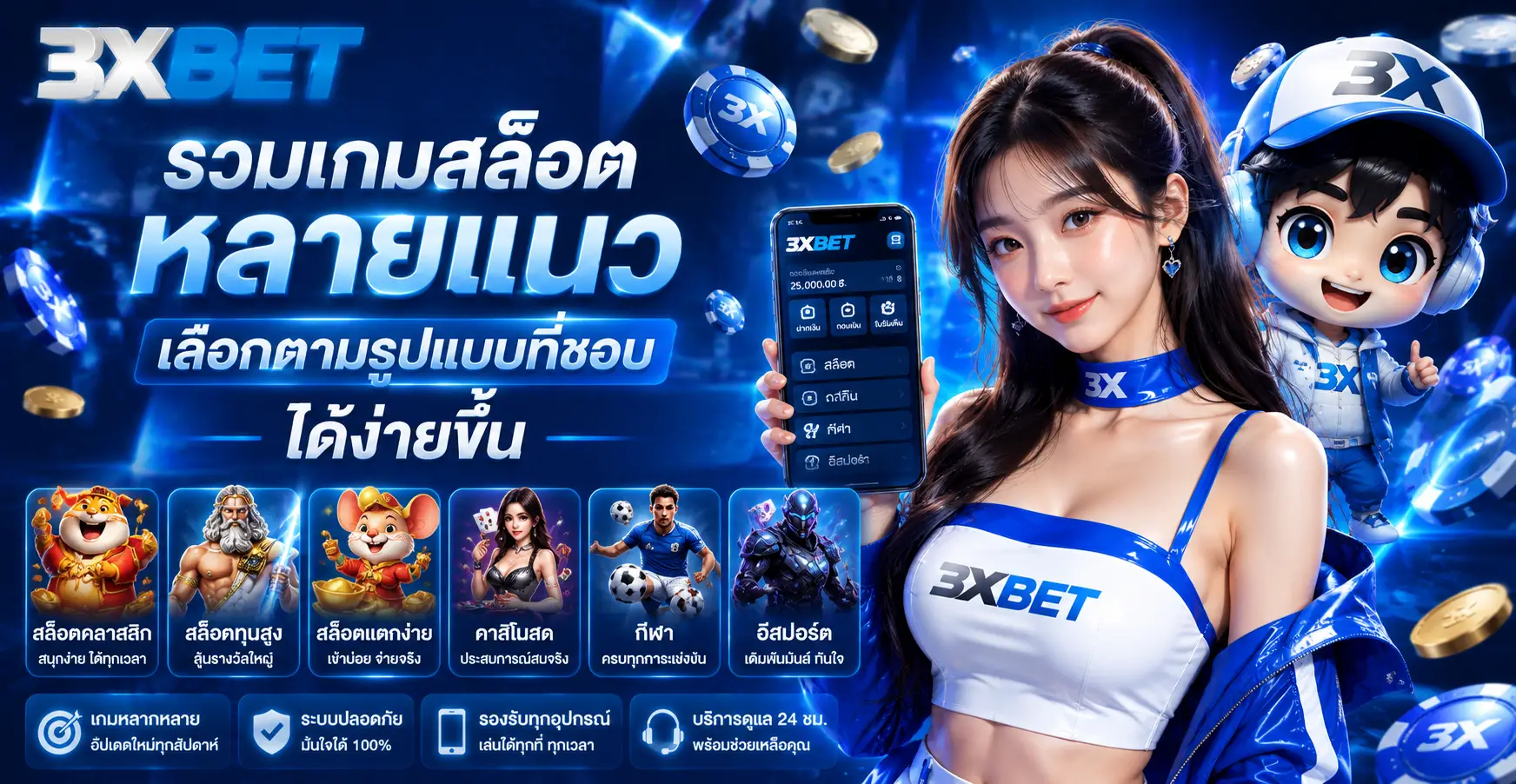 รวมเกมสล็อตหลายแนว เลือกตามรูปแบบที่ชอบได้ง่ายขึ้น